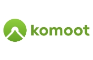 Komoot Fietsrouteplanner logo