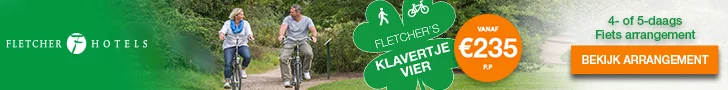 Fletcher Klavertje Vier fietsen banner